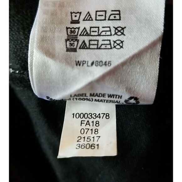 INC International Concepts Houndstooth Tapered-Leg Pants Black 8 Stretch T36 - Picture 6 of 7